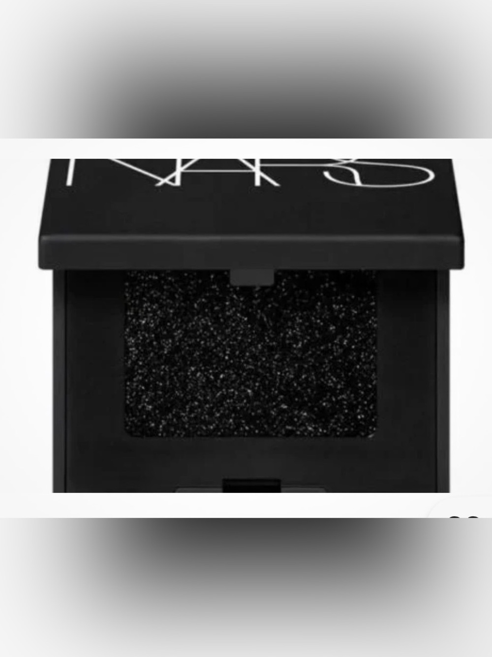 NARS HARDWIRED OMBRÉ EYESHADOW in NIGHT BREW - Black with silver Shimmer NIB!!